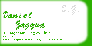 daniel zagyva business card